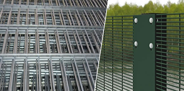 SS Grade Anti Cut Through 358 Mesh Welded Fence Panels
