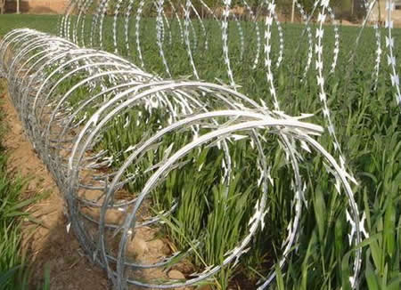 Rapid Deployment Razor Wire Barriers